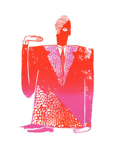 David Byrne Print