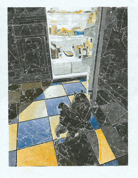 Midnight Snack riso print