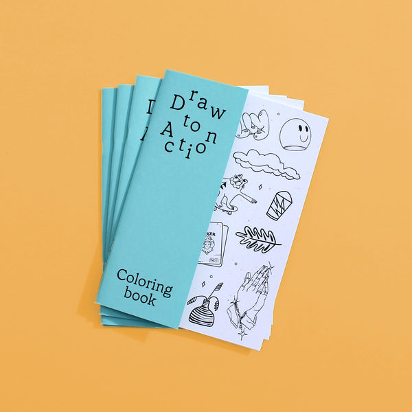 Draw to Action Coloring Book