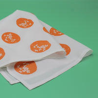 Floral Dot Cloth Napkins