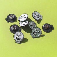 Space Face Pin
